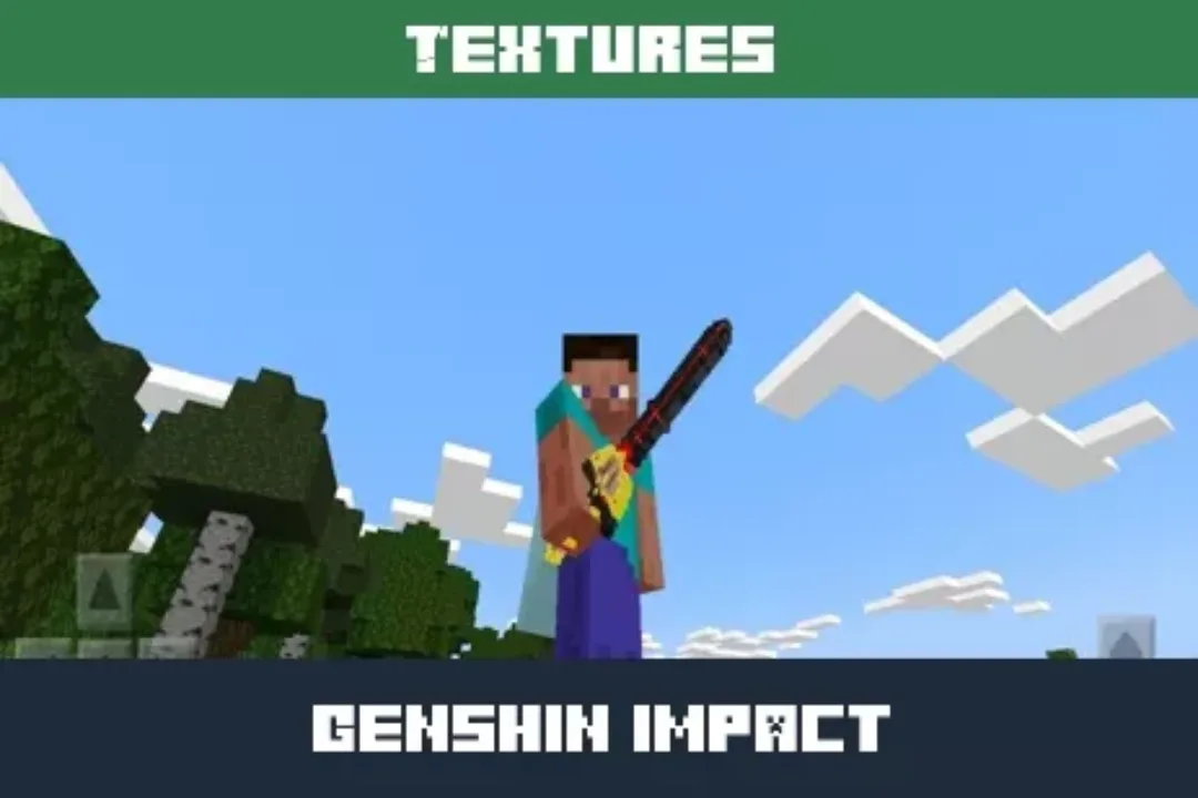 Genshin Impact Texture Pack for Minecraft PE