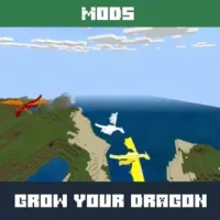 Grow Your Dragon Mod for Minecraft PE