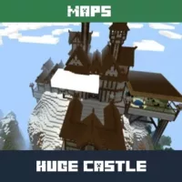 Huge Castle Map for Minecraft PE