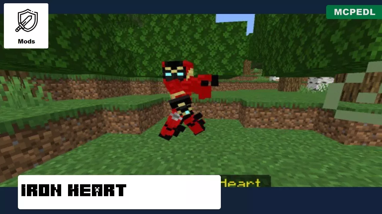 Iron Hearth from-Black Panther Mod for Minecraft PE.