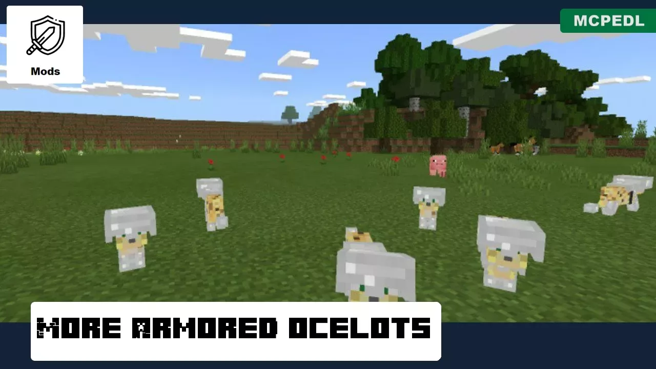 More Armored from Ocelot Mod for Minecraft PE