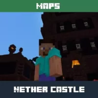 Nether Castle Map for Minecraft PE