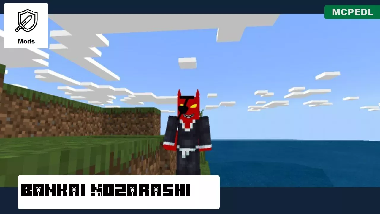 Rankai from Anime Steve Mod for Minecraft PE