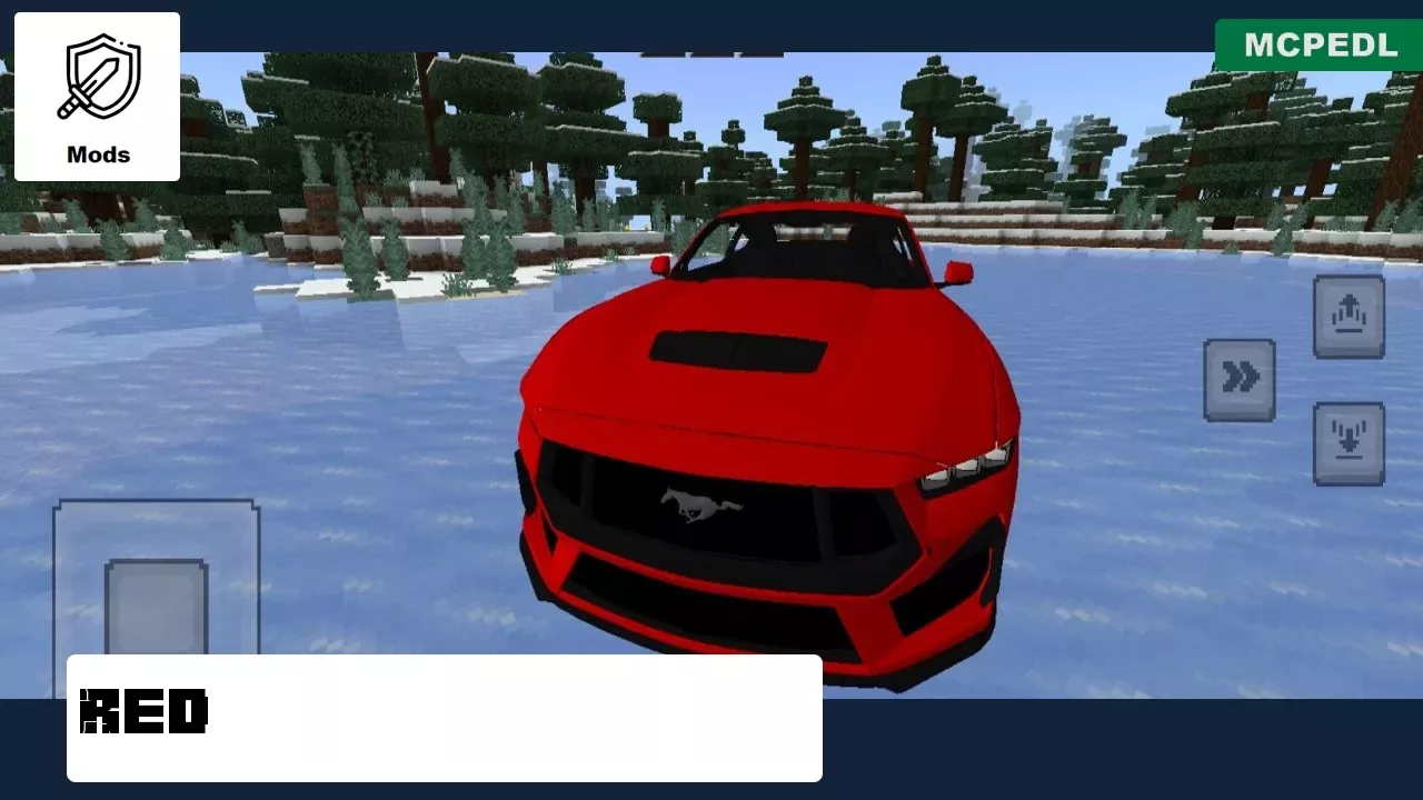 Red from Mustang Mod for Minecraft PE