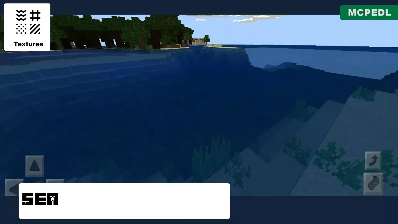 Sea from Faithful 64x64 Texture Pack for Minecraft PE