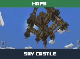 Sky Castle Map for Minecraft PE