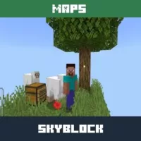 Skyblock Islands Map for Minecraft PE