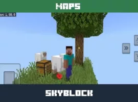 Skyblock Islands Map for Minecraft PE