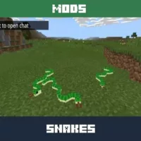 Snakes Mod for Minecraft PE