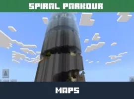 Spiral Parkour Map for Minecraft PE