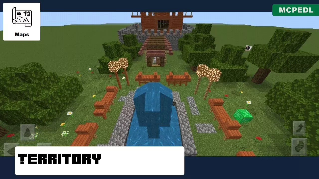 Territory from Mini Castle Map for Minecraft PE