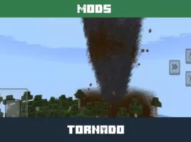 Tornado Mod for Minecraft PE