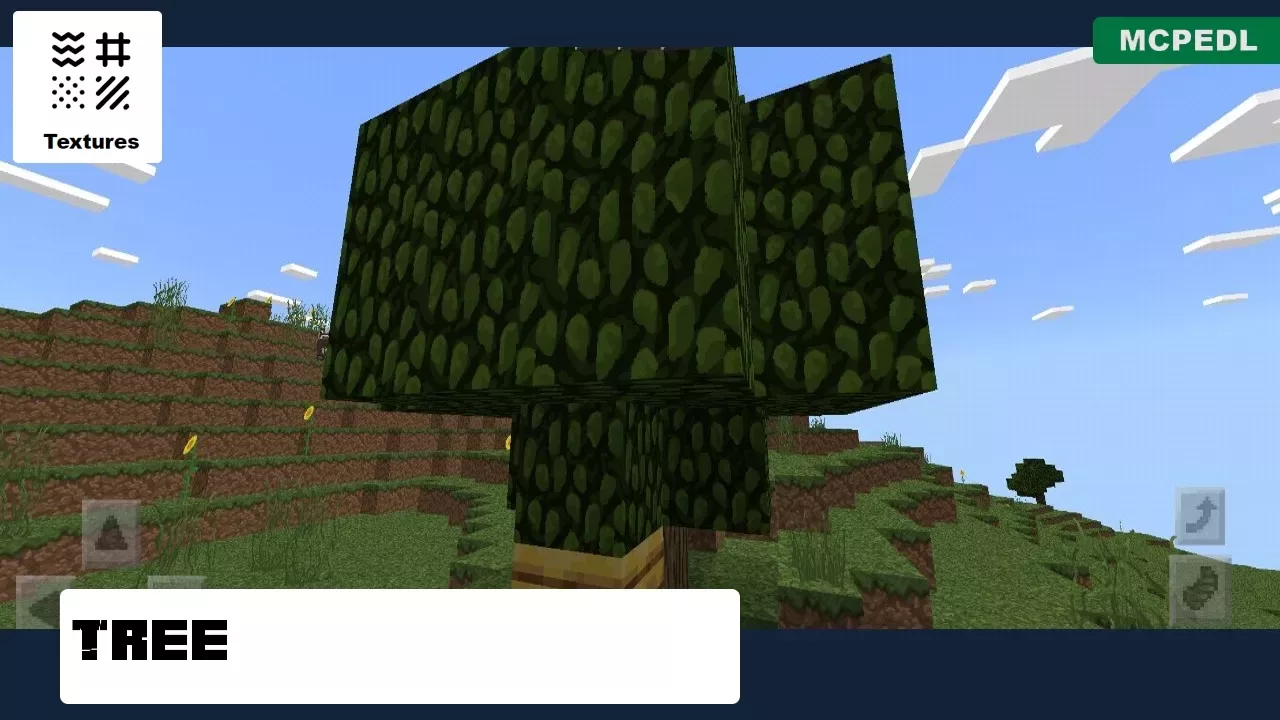 Tree from Faithful 128x128 Texture Pack for Minecraft PE