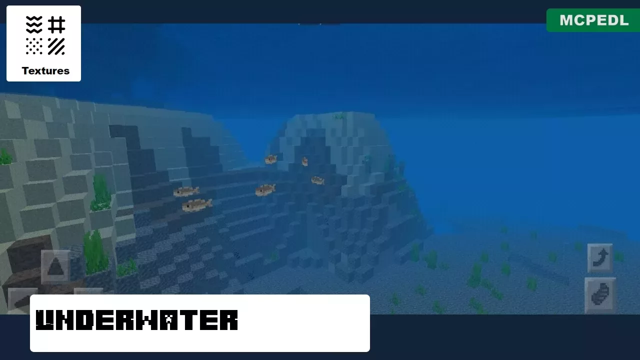 Underwater from Faithful 64x64 Texture Pack for Minecraft PE