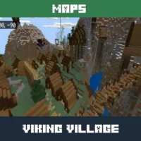 Viking Village Map for Minecraft PE