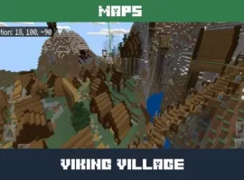 Viking Village Map for Minecraft PE