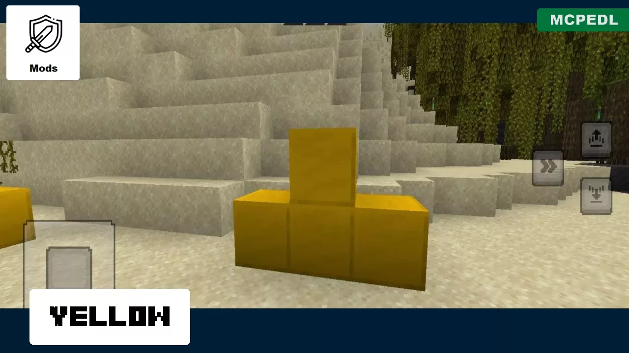 Yellow from Quartz Mod for Minecraft PE