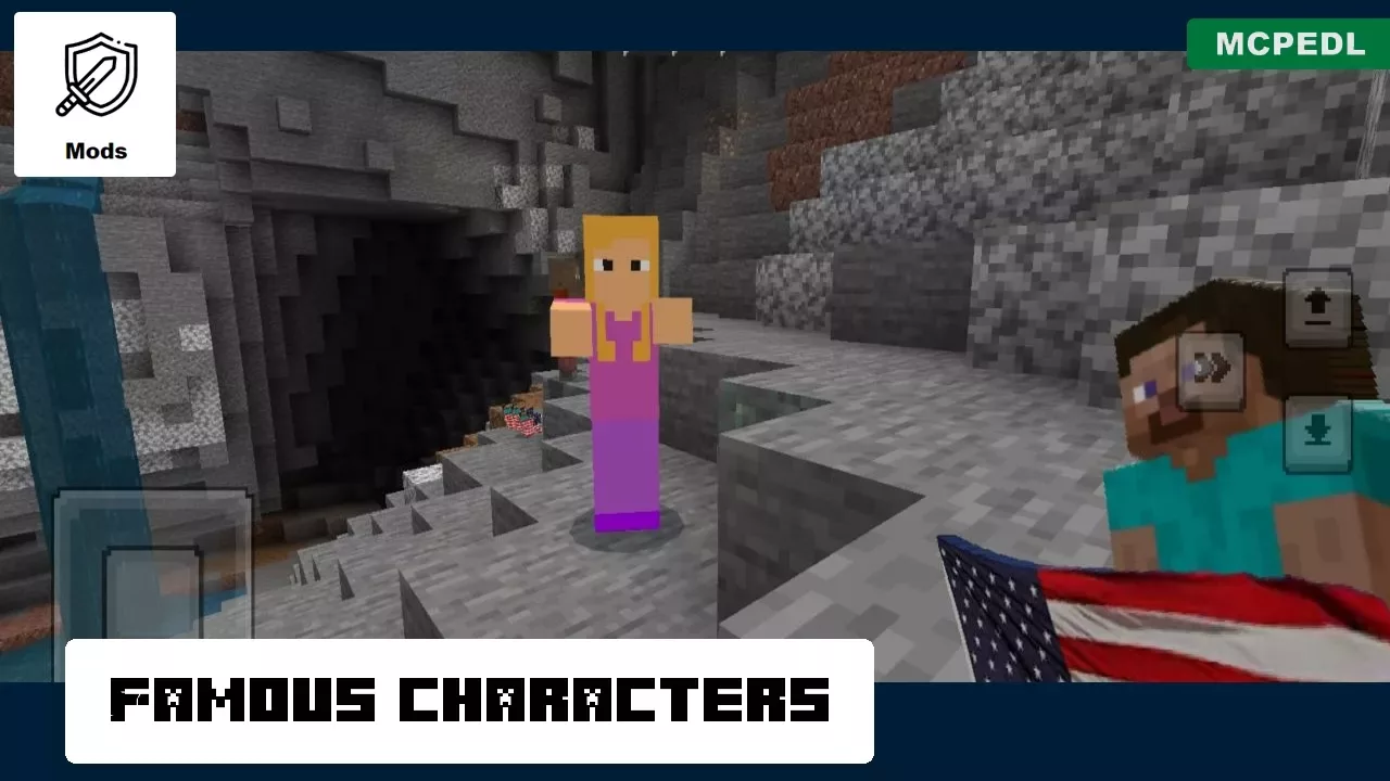 Characters from Stands Mod for Minecraft PE