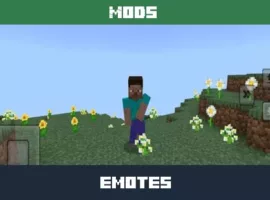 Emotes Mod for Minecraft PE