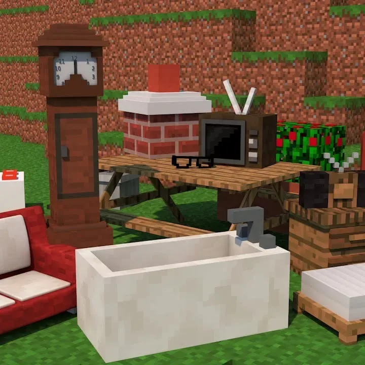 Furniture Mod for Minecraft PE Download