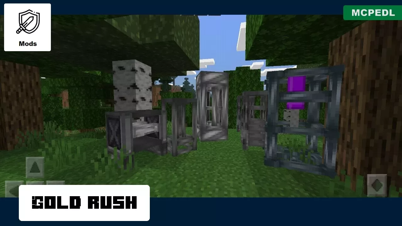 Gold Rush from Gold Mod for Minecraft PE