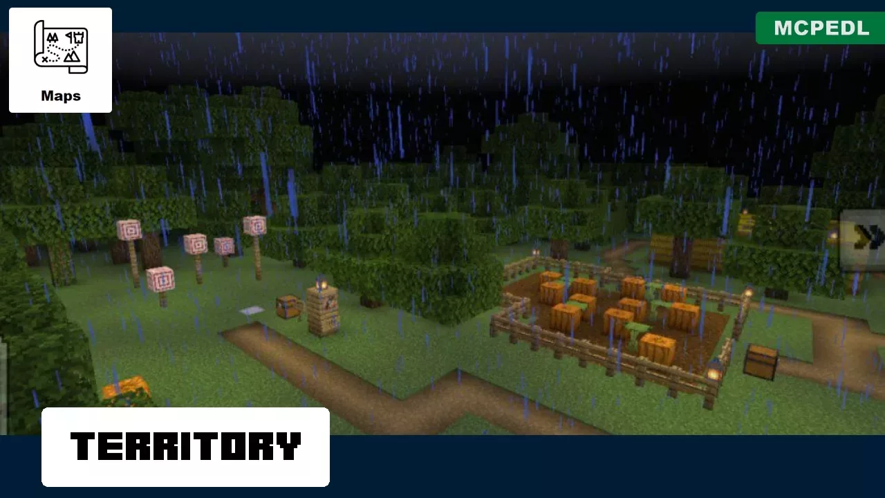 Territory from Halloween Map for Minecraft PE