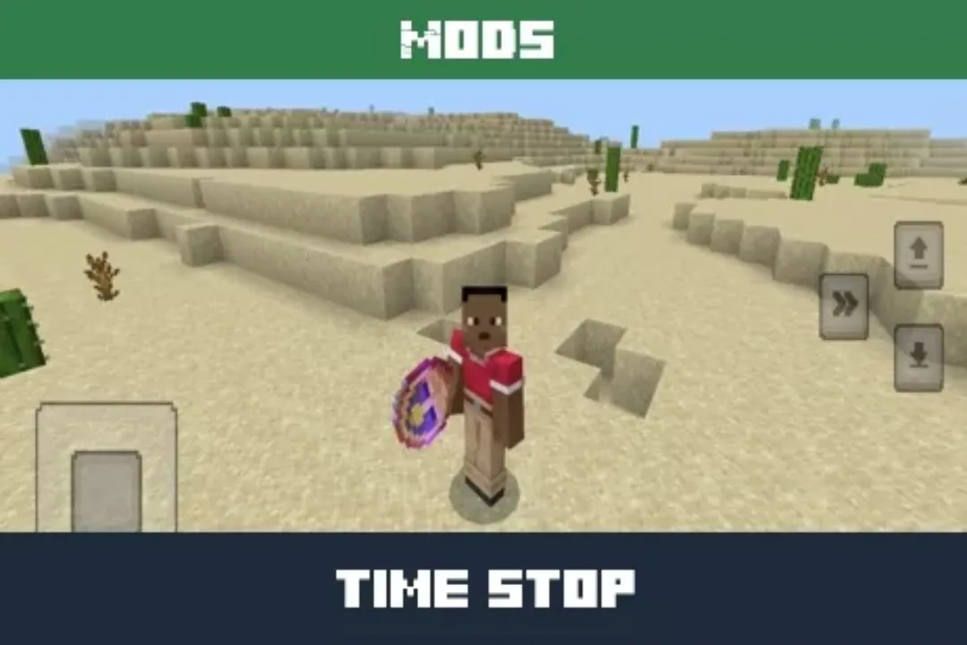 Time Stop Mod for Minecraft PE