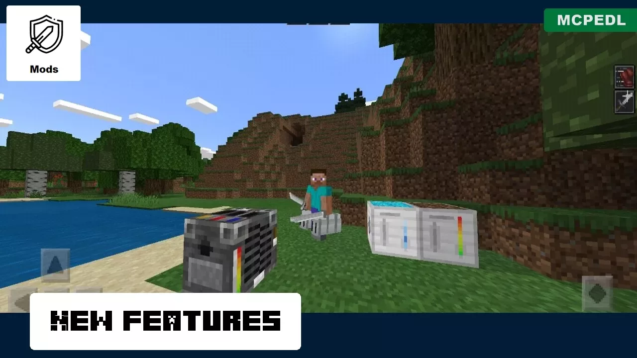 New Features from Anime Swords Mod for Minecraft PE