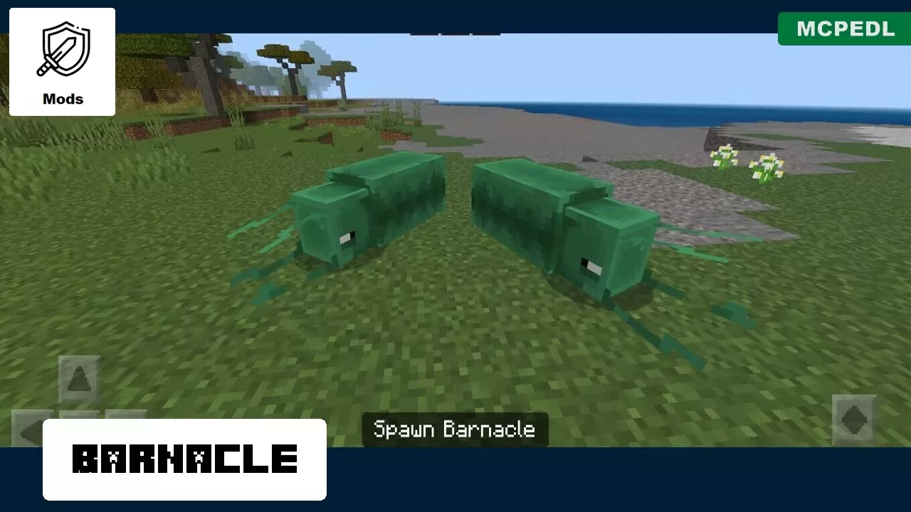 Barnacle from Removed Mobs Mod for Minecraft PE