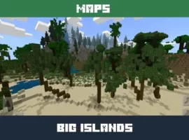 Big Islands Map for Minecraft PE