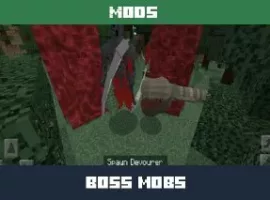 Boss Mobs Mod for Minecraft PE
