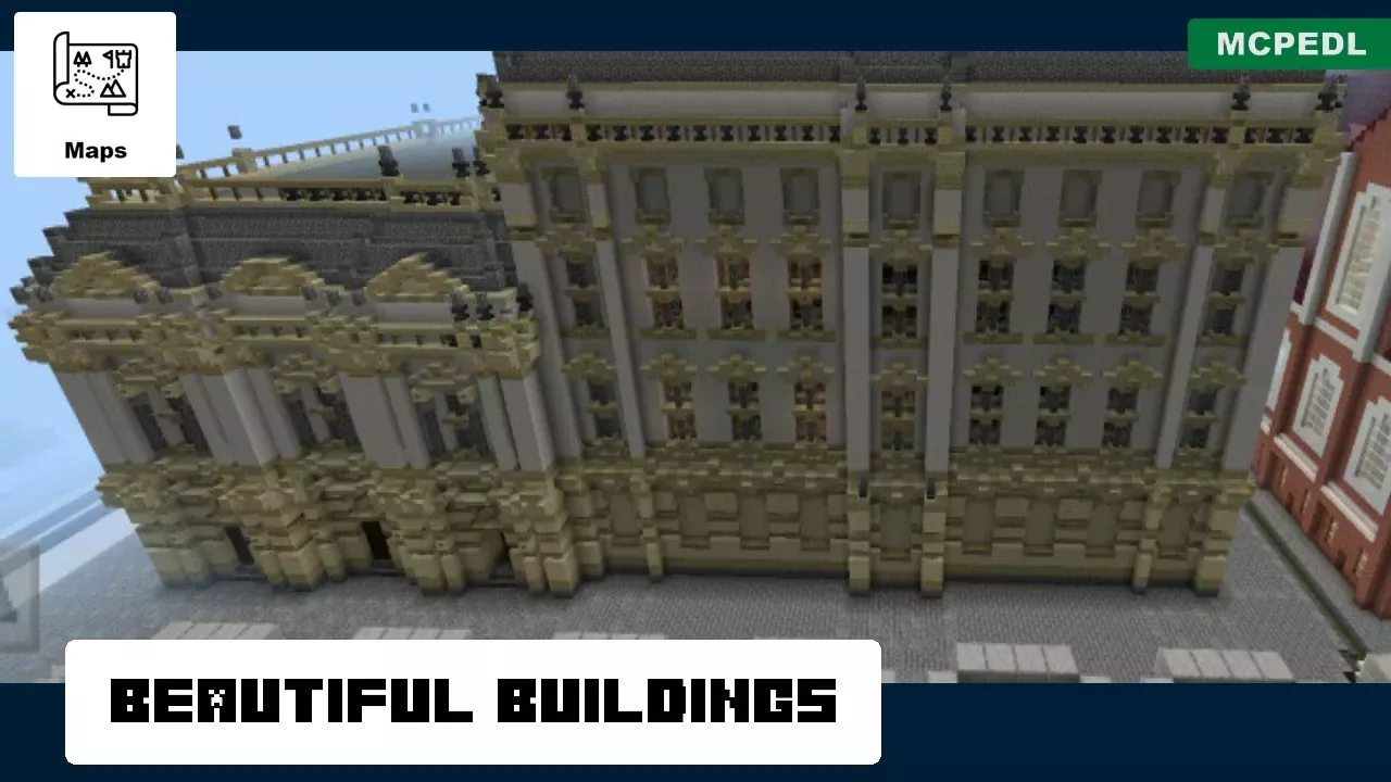 Building from London Map for Minecraft PE