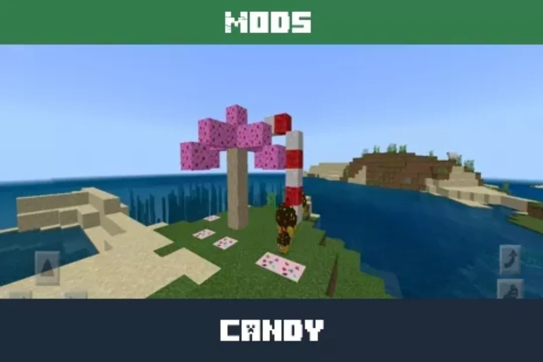 Candy Mod for Minecraft PE