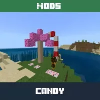 Candy Mod for Minecraft PE