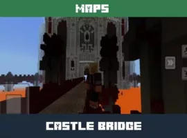 Castle Bridge Map for Minecraft PE