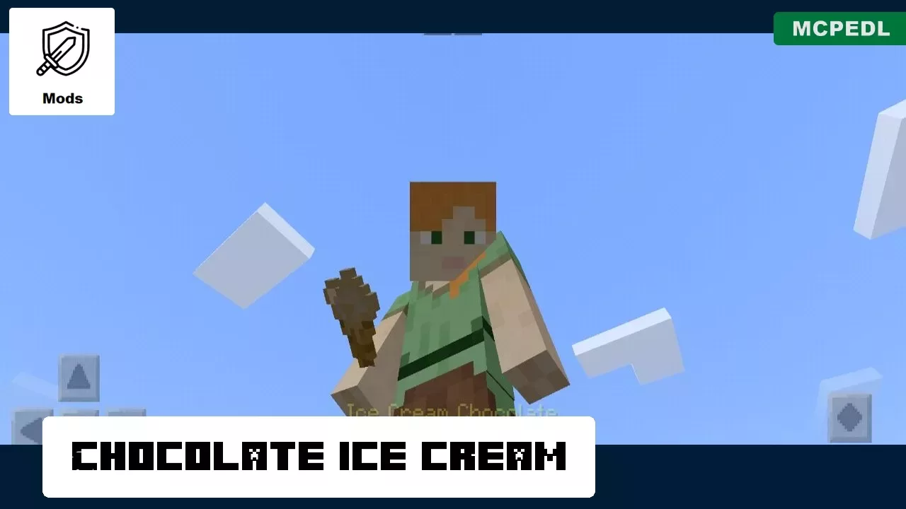 Chocolate from Ice Cream Mod for Minecraft PE