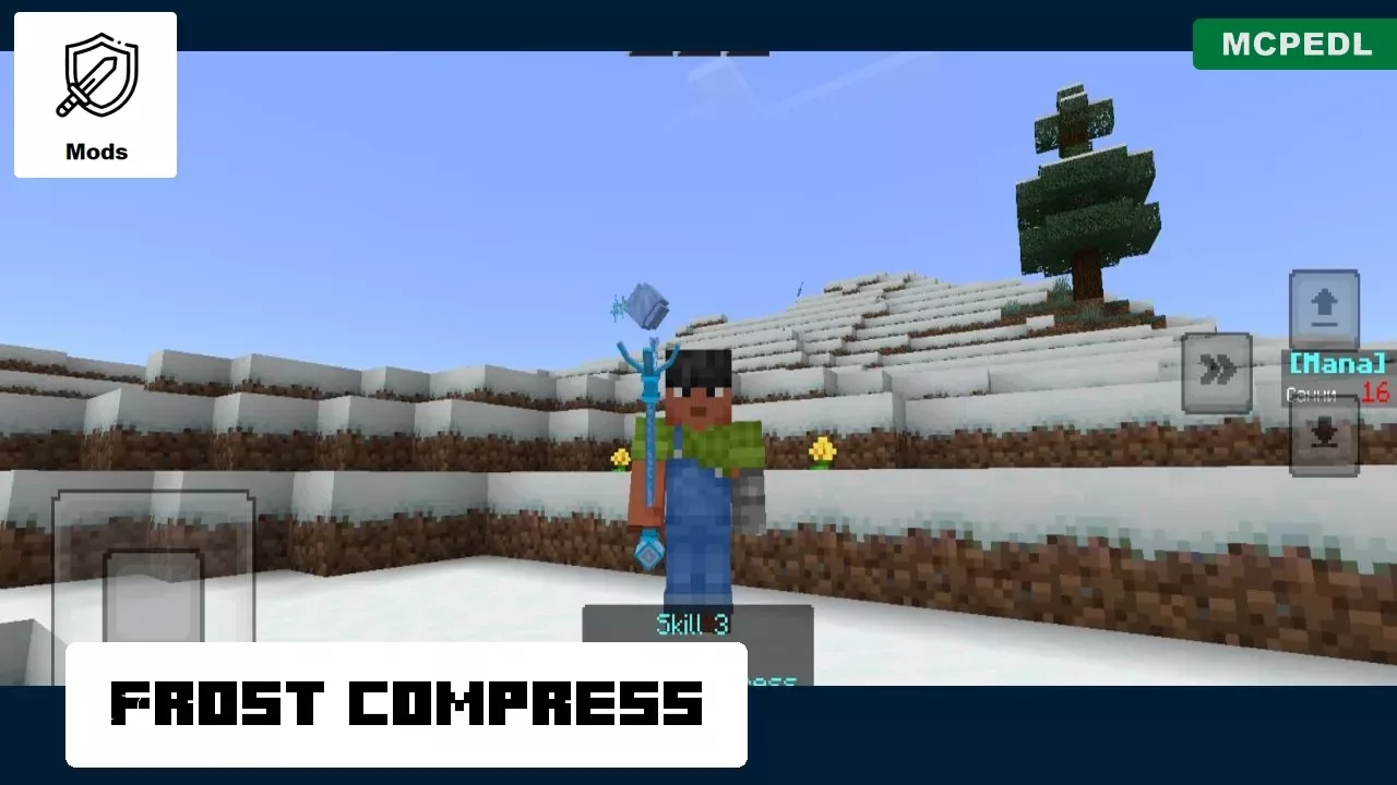 Compress from Frost Sword Mod for Minecraft PE