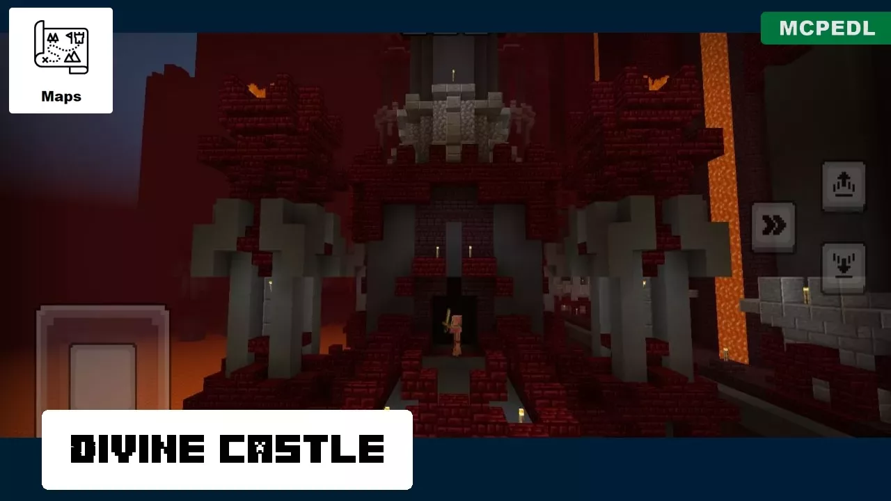 Divine from Castle Bridge Map for Minecraft PE