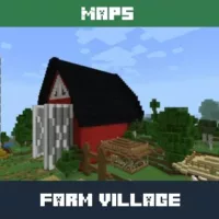 Village Farm Map for Minecraft PE