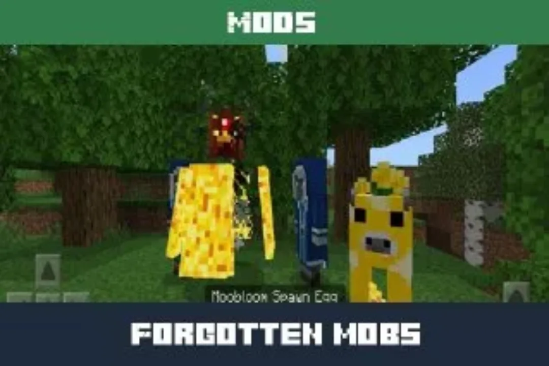 Forgotten Mobs Mod for Minecraft PE