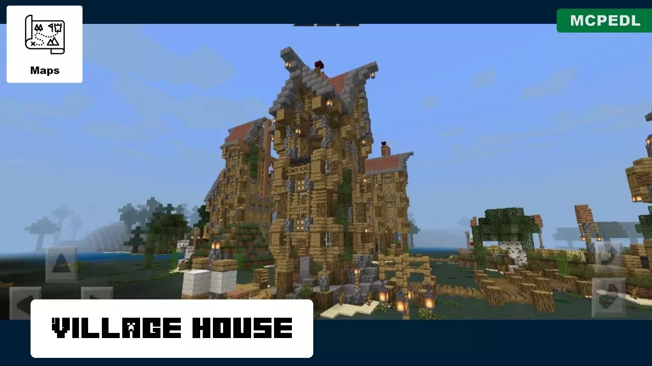 House from Fantasy Village Map for Minecraft PE