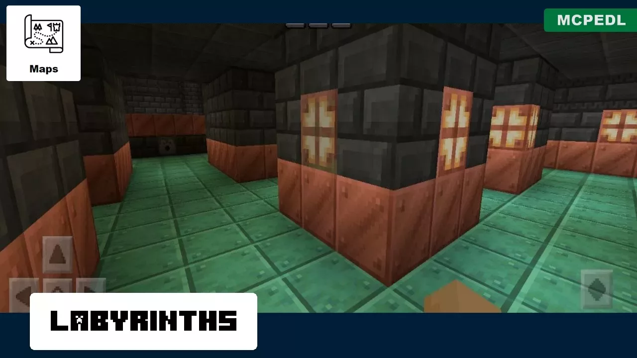Labyrinth from Trial Chamber Map for Minecraft PE