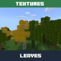 Leaves Texture Pack for Minecraft PE
