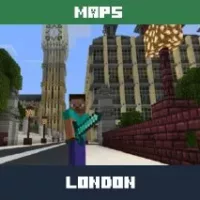 London Map for Minecraft PE