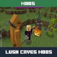 Lush Caves Mobs Mod for Minecraft PE