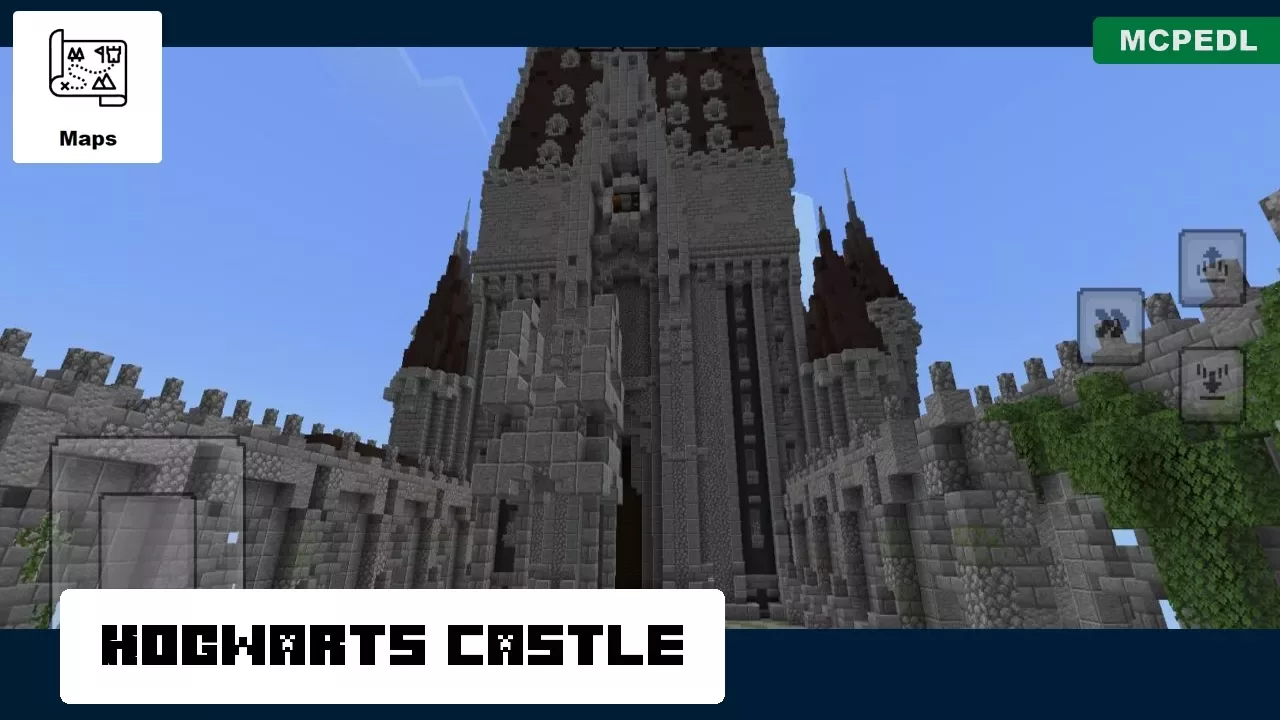 Magic School from Castle Bridge Map for Minecraft PE