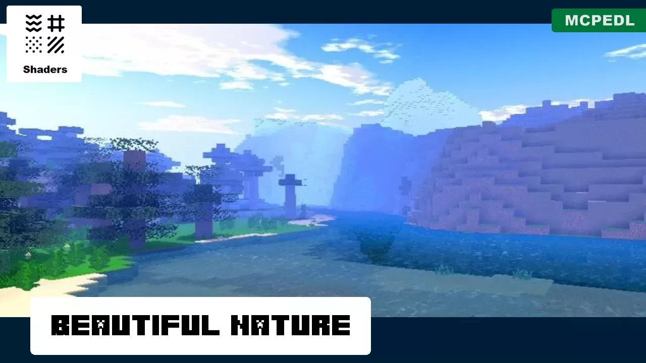 Nature from Low End Shader for Minecraft PE