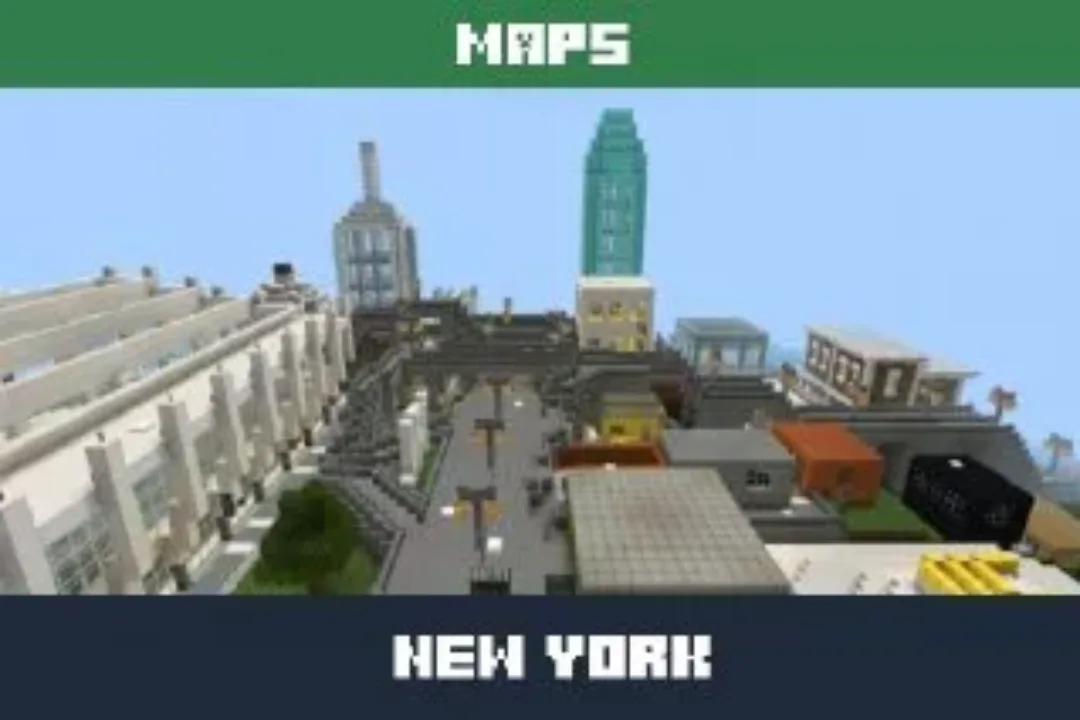 New York Map for Minecraft PE