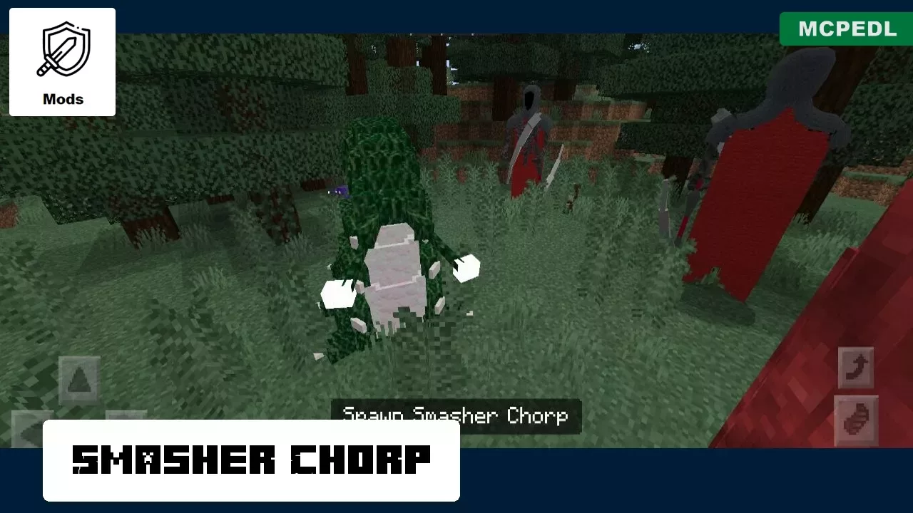 Smasher Chorp from Boss Mobs Mod for Minecraft PE