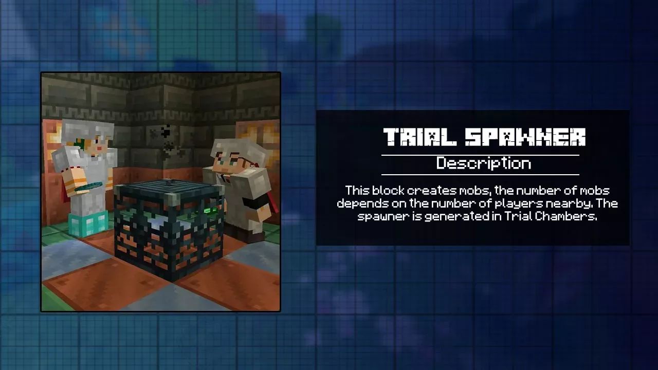 Trial Spawner for Minecraft PE 1.20-1.21